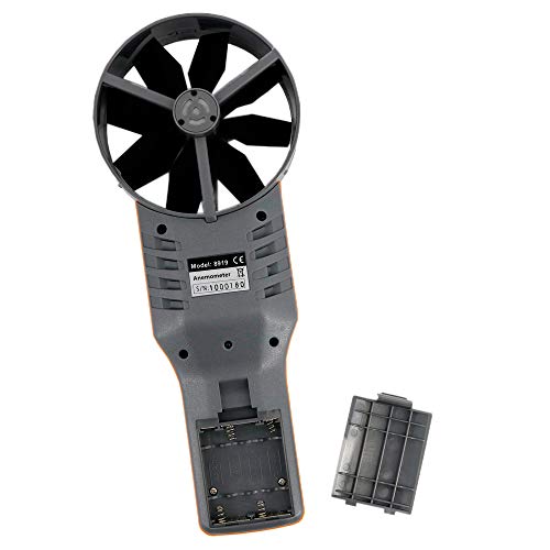Graigar AZ8919 Digital Anemometer Air Velocity Tester Black
