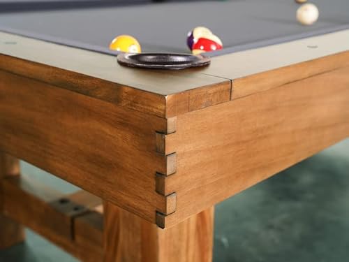 Empire USA Nixon Billiards - Presli Slate Billiard Pool Table Native Acacia