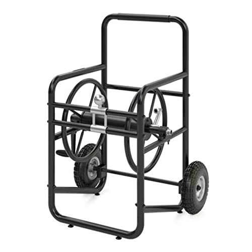 Suncast Professional Portable Hose Reel Cart 200 Foot Black