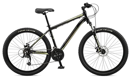 Mongoose Montana Sport Mountain Bike 21-Speed 27.5-Inch Wheels 15-Inch Frame Black