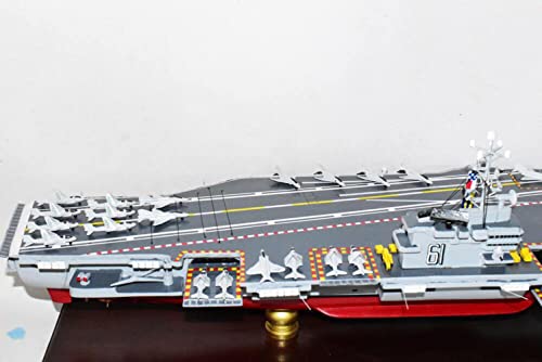 Squadron Nostalgia LLC USS Ranger CV-61 Aircraft Carrier Model 36 Inches Mahogany Multicolor