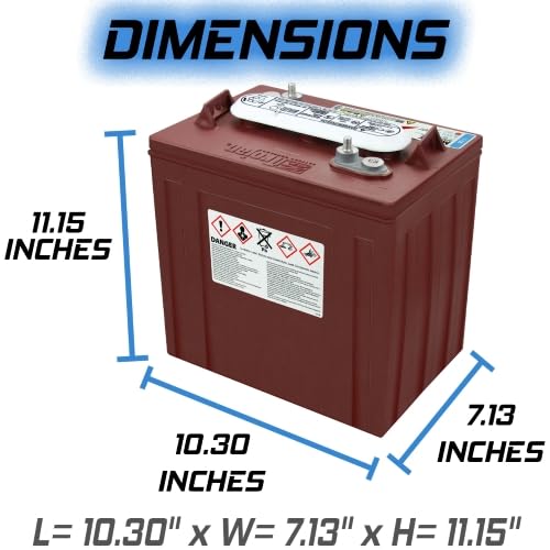 Banshee Trojan T-125 6V 240AH DEEP Cycle Flooded Battery