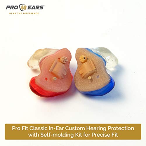 Pro Ears Pro Fit Spot Custom Electronic Ear Plugs Transparent