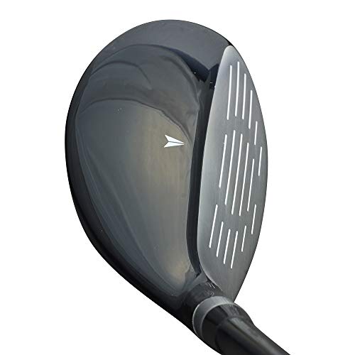 Majek Left Handed Senior Ladies Golf Clubs All True Hybrid Complete Set Black