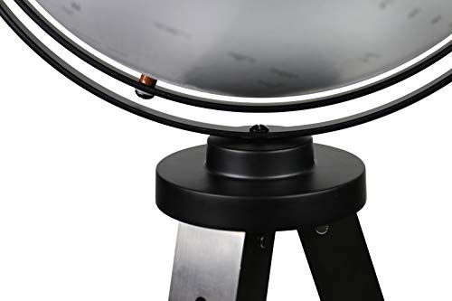 Replogle Willston 16" Gray Globe with Black Tripod Stand