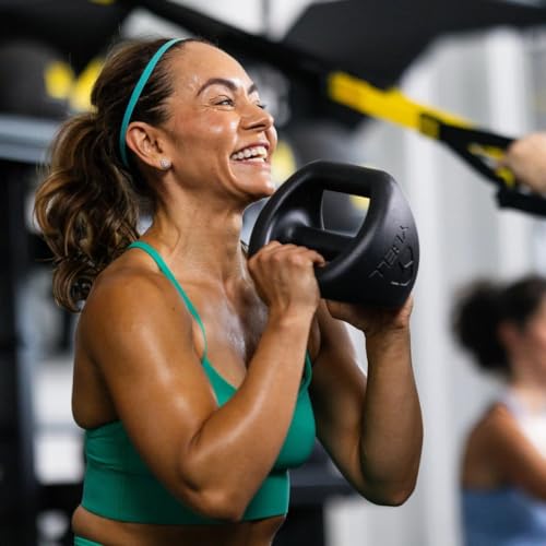 YBell Pro 18 Piece Bundle with Horizontal Rack Black - 3-in-1 Kettlebell, Dumbbell, Push Up Bar