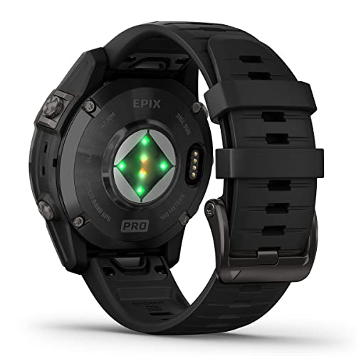 PlayBetter Garmin epix Pro (Gen 2) GPS Outdoor Watch Slate Gray/Black - 47mm Gift Box Bundle