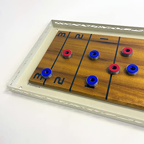 Archtwain Shuffle Board Wall Deco White