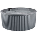 Essential Hot Tubs 20-Jet Arbor Hot Tub Seats 5-7 Gray Granite
