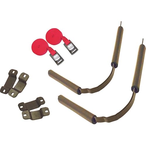 Malone EcoLight 2-Boat J-Rack Kayak Trailer Package Silver