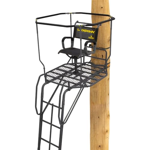 Rivers Edge Ardisam Lockdown 21' 360° 1-Man Ladder Stand Black