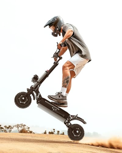 COFANSON Adults Electric Scooter 60V5600W Dual Motor 50MPH 50Miles Range Black