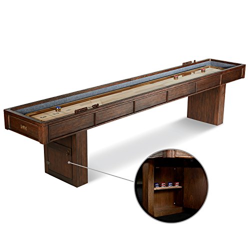 Barrington Billiards Webster Shuffleboard Table Gray