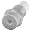 Tefen Plastic Fog Nozzle with Poly Filter Misting 1/8" NPT 1 GPH Grey 1000 Pack