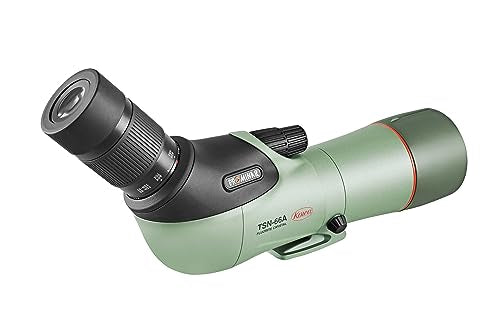 Kowa TSN-66A PROMINAR Pure Fluorite Angled Spotting Scope with TE-11WZ II 25-60x Eyepiece Green