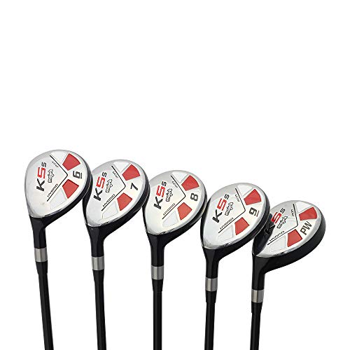 Majek Women's Left Handed Golf Hybrid Set Black