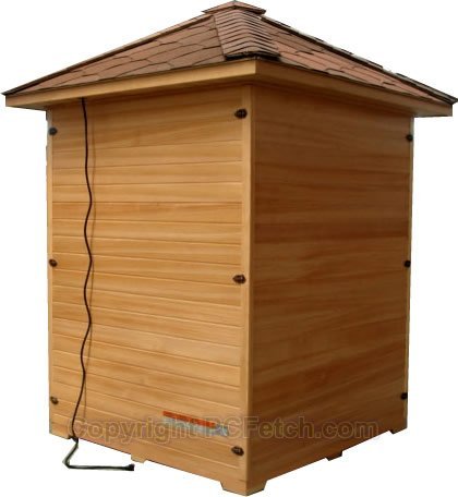 SDI Factory Direct Ceramic FIR Far Infrared 4 Person Outdoor Sauna SPA 220V