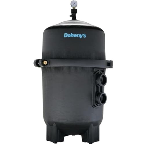 Doheny's Pool Pro Deluxe Multi-Element Quad Cartridge Filter for In-Ground Swimming Pools