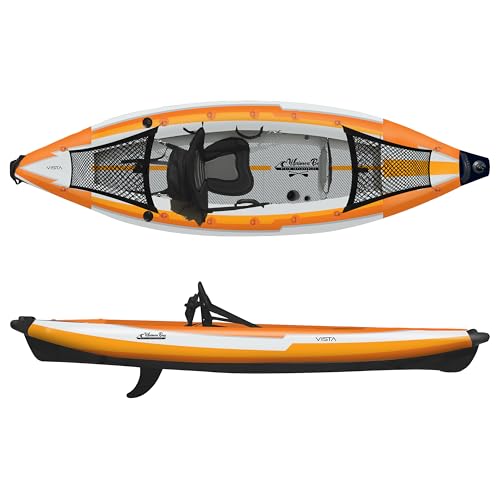Waimea Bay Rigid Inflatables Vista 1 Seater Inflatable Fishing Kayak Multicolor