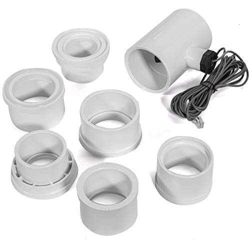 XtremepowerUS Pool Chlorine Generator Salt Chlorinator White