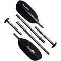 AQUA BOUND Shred Apart Carbon 4-Piece Packraft Paddle Black
