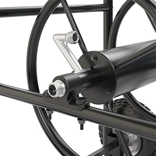 Suncast Professional Portable Hose Reel Cart 200 Foot Black