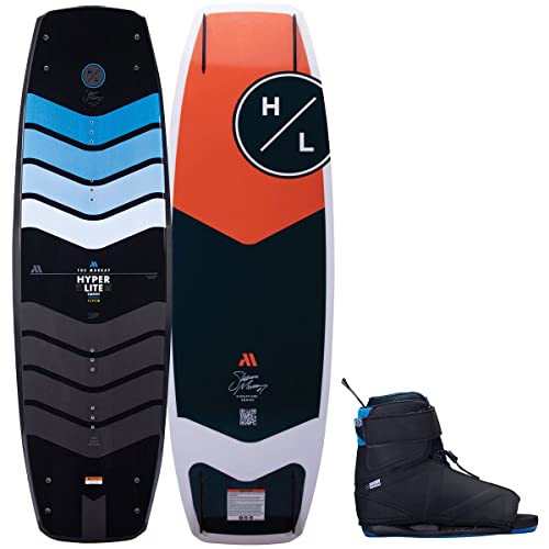 Hyperlite Murray Pro Mens Wakeboard 150 W/Session Bindings Black/Orange 150cm