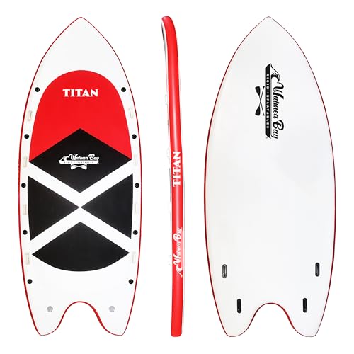 Waimea Bay Rigid Inflatables Titan Giant Island 17'x8' Inflatable Paddleboard Multicolor