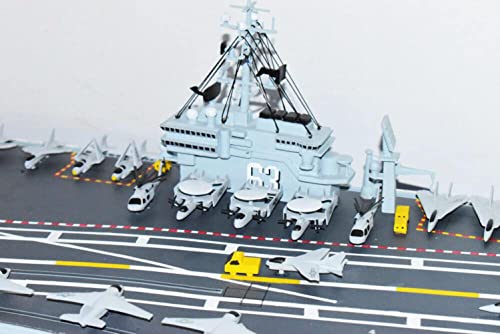 Squadron Nostalgia LLC USS Kitty Hawk CV-63 Aircraft Carrier Scale Model Multi-Colored