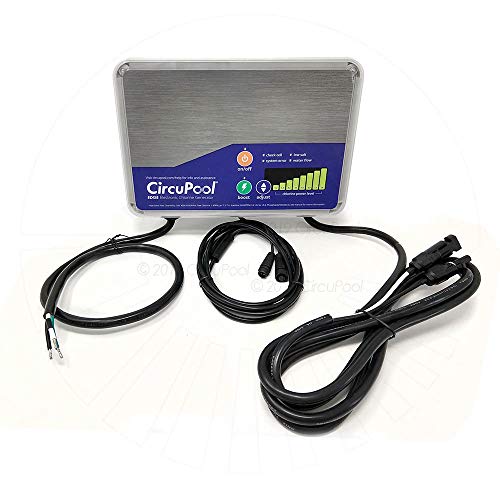 CircuPool EDGE40 Salt Chlorine Generator | USA-Made | 7 Year Warranty | Electronic System for Pools up to 40,000 Gallons