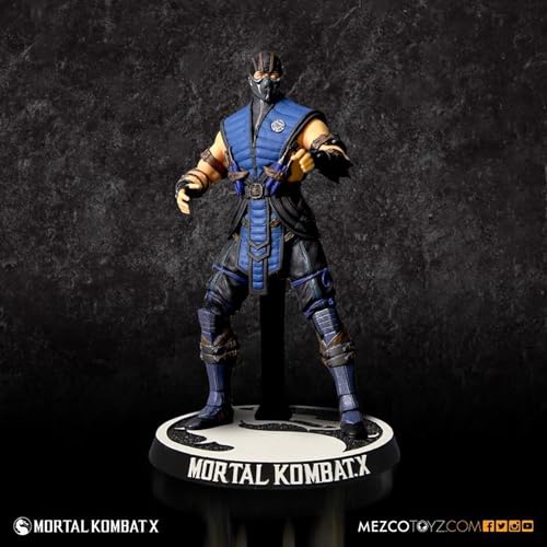 Mezco Mortal Kombat X 3.75" Action Figure: Sub-Zero Multi-colored