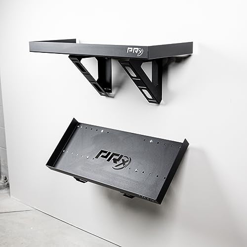 PRx Performance Wall Mounted Dumbbell Storage Shelf Black