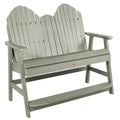 Highwood Hamilton 4ft Counter Height Adirondack Bench Eucalyptus