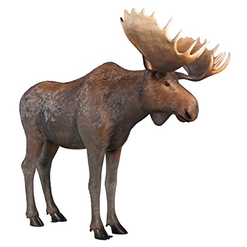 Design Toscano North American Majestic Moose Full Scale Animal Statue Full Color