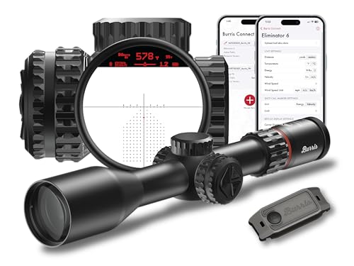 Burris Optics Eliminator 6 Laser Rangefinder Riflescope 4-20x52mm Black