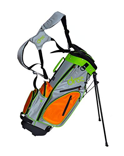Droc Nikki Series 13-Piece Golf Club Set & Bag Ages 11-14 Right Handed Orange/Green