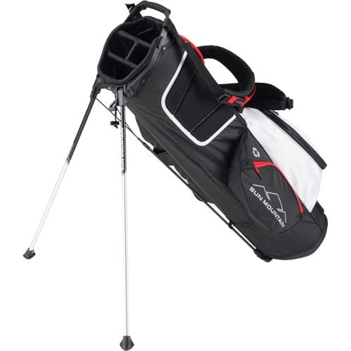 Sun Mountain Eco-Lite Stand Bag Black/White/Red
