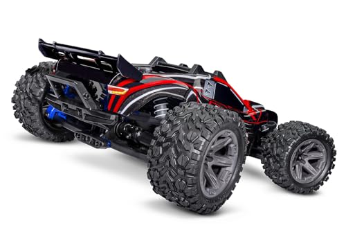 Traxxas RUSTLER 4X4 BL-2S Blue or Red
