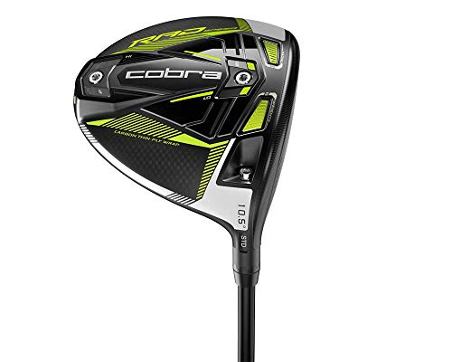 Cobra Golf 2021 Radspeed Driver Matte Black-Turbo Yellow