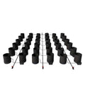 AutoPot 36 Pot GeoPot System with 5 Gallon Fabric Pots Black