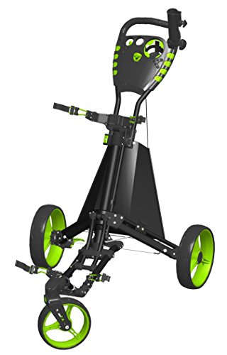 Spin It Golf Products, LLC Easy Drive Golf Push Cart Black/Green