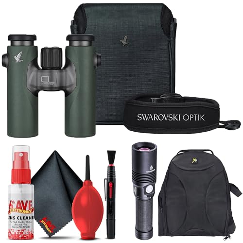 SWAROVSKI OPTIK CL Companion 10x30 Binocular Green with Wild Nature Accessory Pack