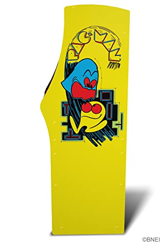 ARCADE1UP PAC-Man Deluxe Arcade Machine 5ft 14 Classic Games Yellow