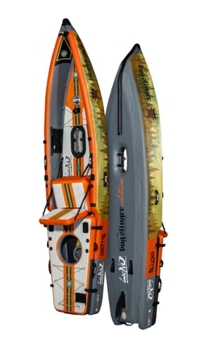 BOTE Lono Aero Inflatable Kayak Convertible Stand Up Paddle Board Bug Slinger Backwater