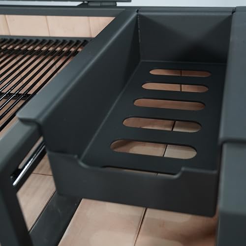 Ñuke Delta Gaucho Firebox Grill Authentic Argentine Outdoor Cooking Charcoal Black