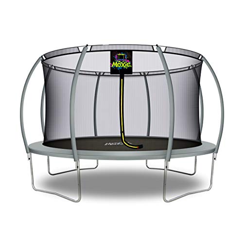 Moxie Girlz Machrus Recreational Trampoline with Enclosure Net Grey