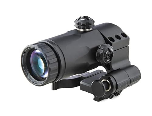 Meprolight MEPRO RDS PRO 2 MOA Red Dot Sight with MEPRO MX3F 3X Scope Black