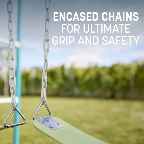 Activplay Modular Jungle Gym Set for Kids - Outdoor Playset with Swing, Slide, Monkey Bars, and Hanging Bridge