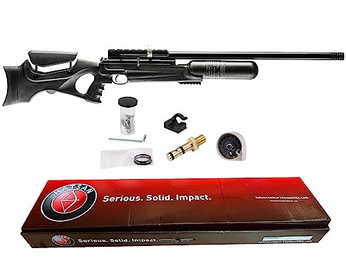 Wearable4U Hatsan NeutronStar .25 Cal Synthetic PCP Air Rifle Bundle with Scope, Targets, Pellets & Hard Case