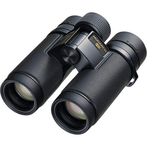 Nikon 8x30 Monarch HG Binoculars Bundle with Bino-System Harness and Rangefinder Tether Black